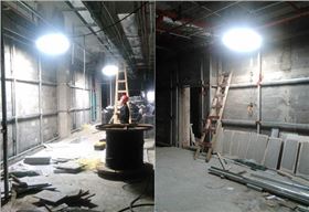 柳州高铁站西广场光导管室内效果 柳州高铁站西广场光导管室内效果