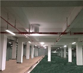 红桥中学车库光导照明系统