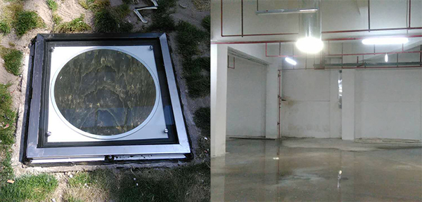 重庆紫荆广场平板光导系统应用 重庆紫荆广场平板光导系统应用